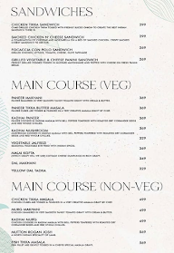 Big Yellow Door menu 8