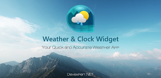 Weather & Clock Widget