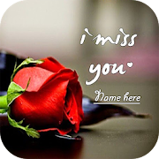 My Name Miss you Pics  Icon