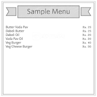 Shankar Vada Pav & Dabeli menu 1