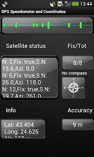 GPS Speedometer & tools - náhled