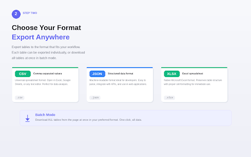 TableGrabber — Fast Table Extractor screenshot 3