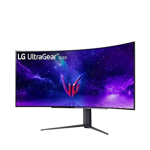 Màn hình LCD LG 44.5" 45GR95QE-B.ATV (3440 x 1440/OLED/240Hz/0.03 ms/FreeSync Premium)