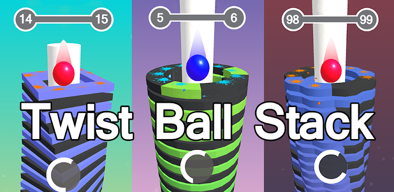 Twist Ball Stack Breaker Crush : Stack Game 3D