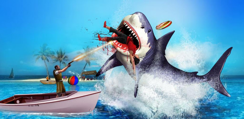 Angry Shark 3D Simulator Game