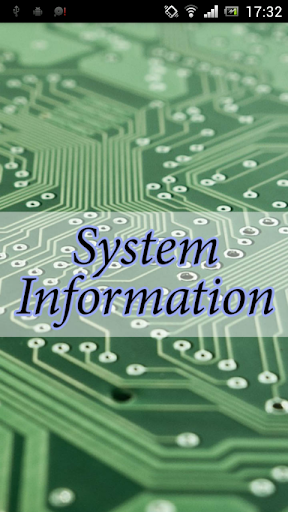 System Information