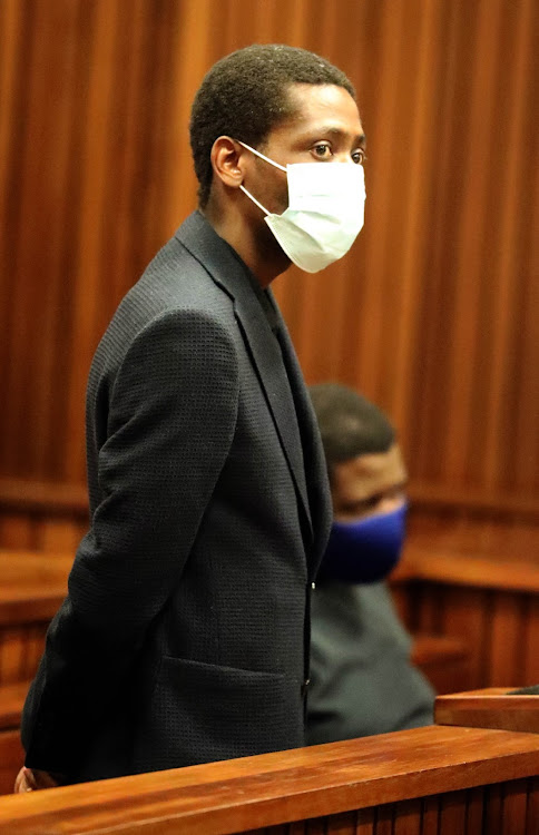 Vusi "Khekhe" Mathibelaat the Pretoria High Court in November 2020. On Tuesday, he was moved back to the remand section of the Kgosi Mampuru II Correctional Centre after being kept in the prison's C-Max section for a number of months.