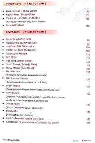 Hotel Seetal menu 1