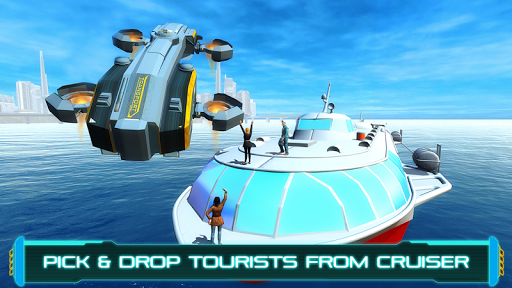 Tourist Futuristic Flying Car (Unlocked)