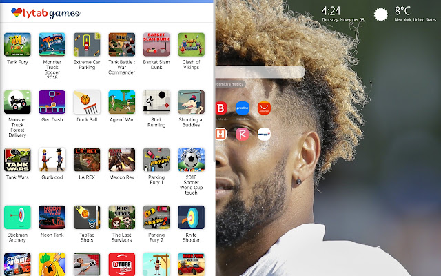 Odell Beckham Jr. OBJ Wallpaper HD New Tab