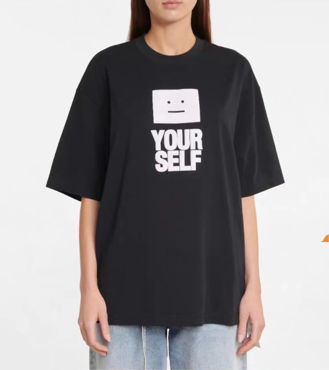 Title 5, T-shirt unisexe décontractée à imprimé en mouss...