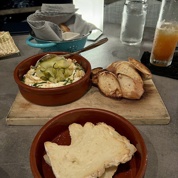 Whipped Ricotta Appetizer with GF Bread