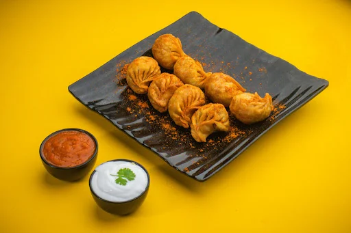 Chicken Cheese Peri Peri Fried Momos