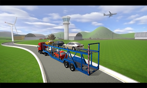 City Airport Cargo Plane 3D