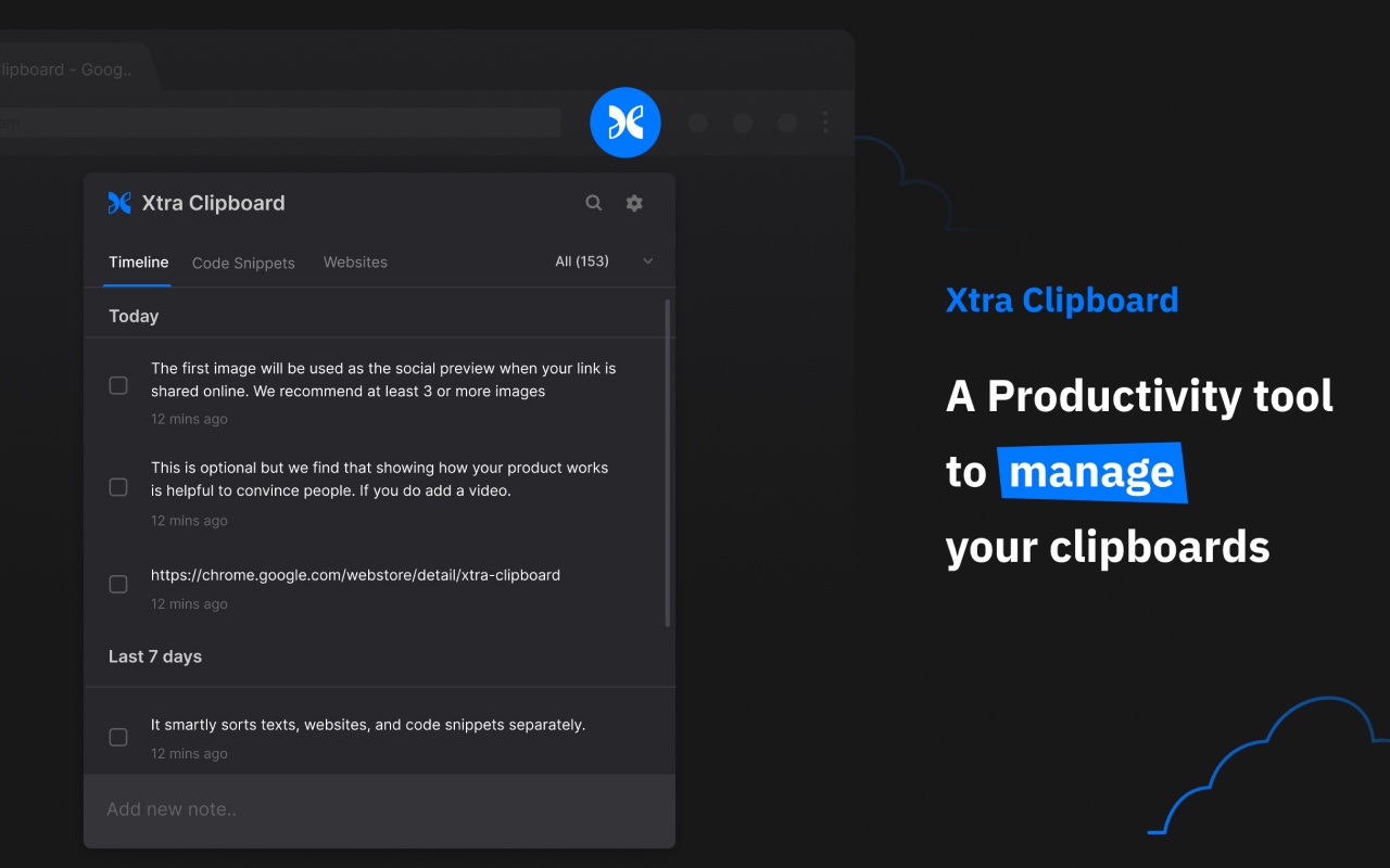 Xtra clipboard Preview image 1