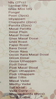 Paarvathy Lunch Home menu 7