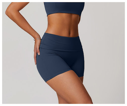 Title 14, Folding High Waist Hip Lift Fitness Pants for W...