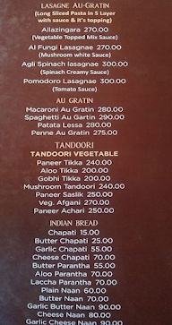 Il Padrino menu 2