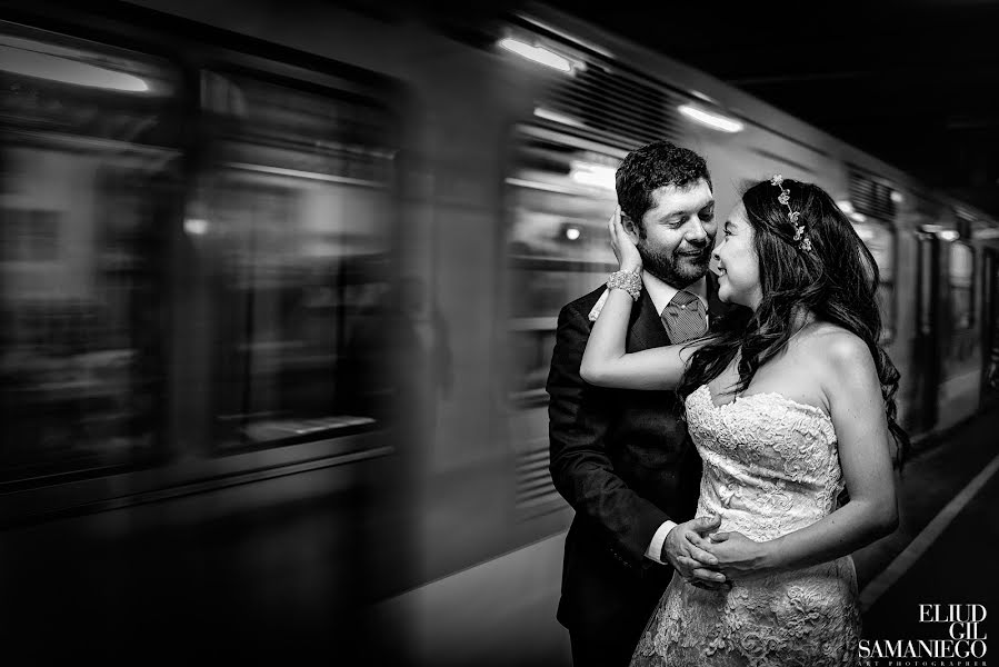 Fotografo di matrimoni Eliud Gil Samaniego Maldonado (eliudgilsamanieg). Foto del 26 settembre 2017