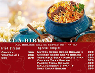 Wat-a-Biryani menu 5