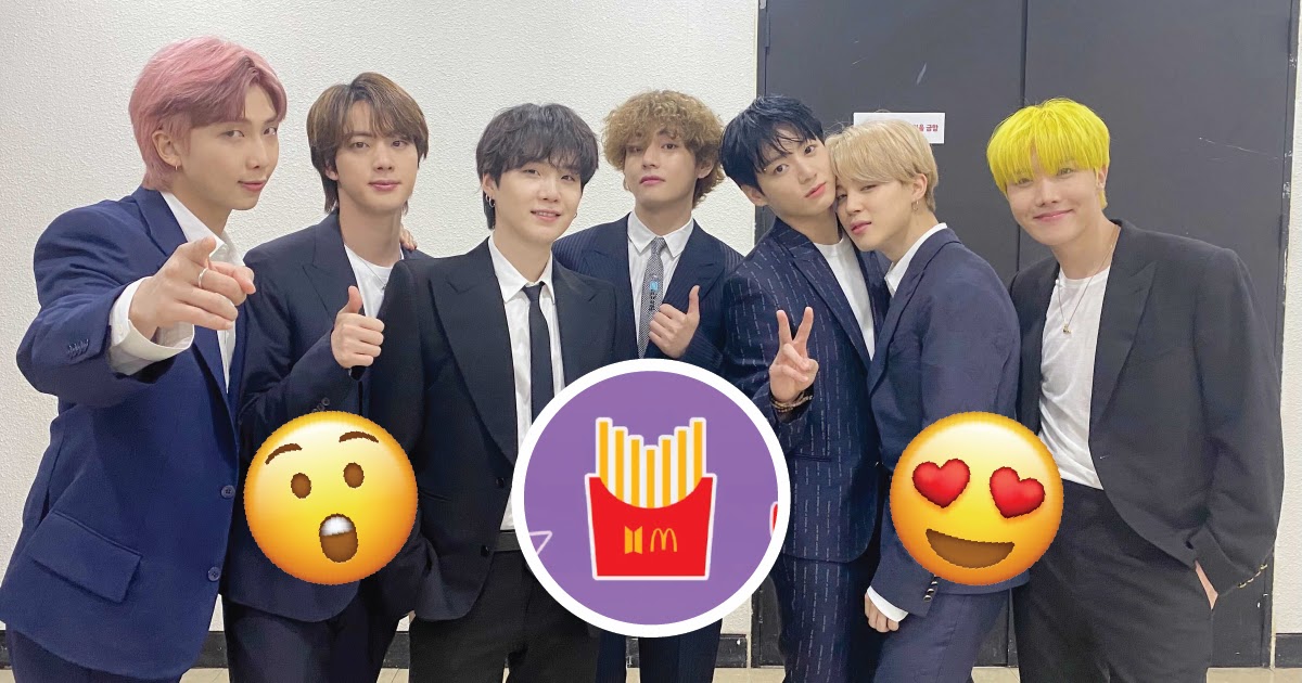 Hybe And Mcdonald S Tease Bts Collaboration Merch Koreaboo