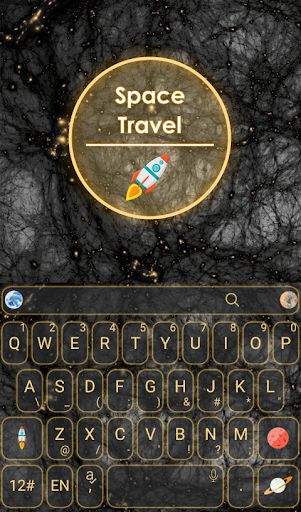 Space Travel Keyboard Theme