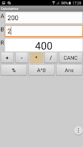 Simple calculator screenshot 1