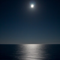 Di notte... la luna sul mare di 