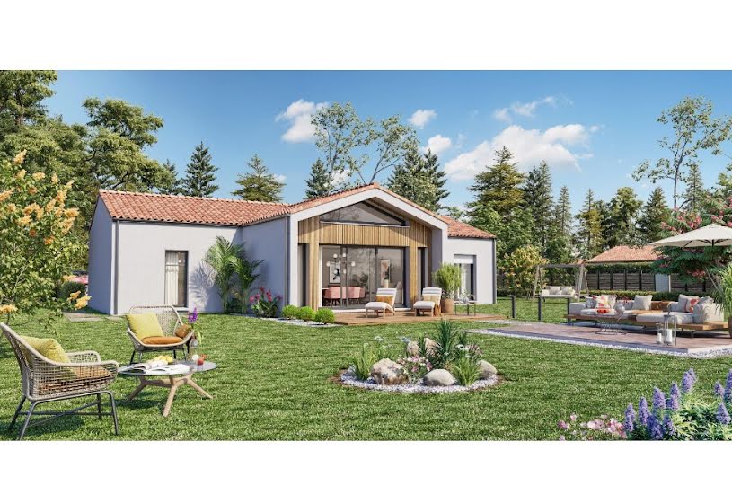  Vente Terrain + Maison - Terrain : 585m² - Maison : 98m² à La Roche-sur-Yon (85000) 