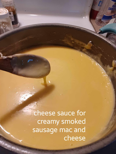 Nice and creamy sauce.