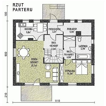 WB-3391 - Rzut parteru