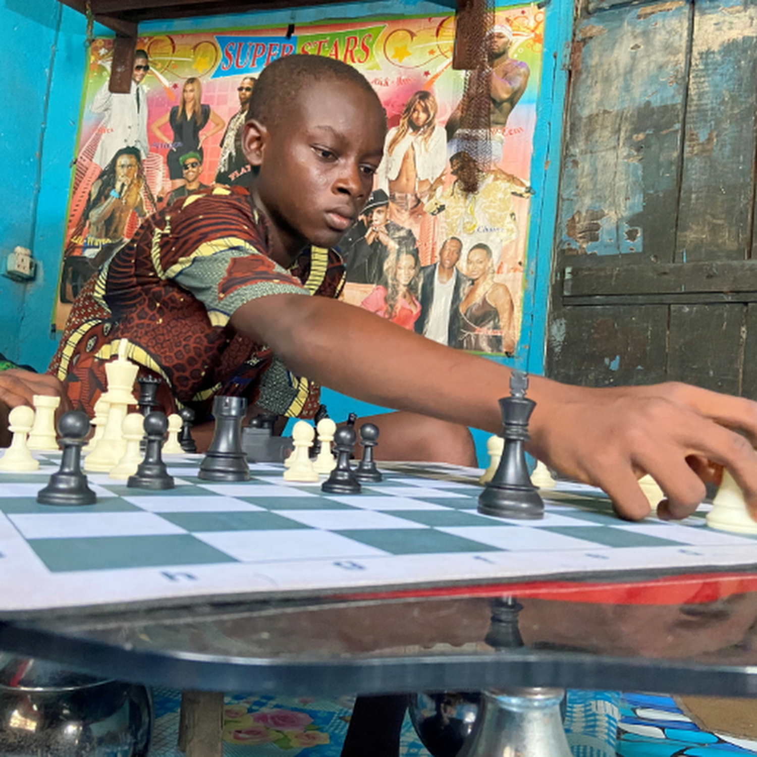 Kings of Lagos: children learn chess to seek escape from Nigeria's slums