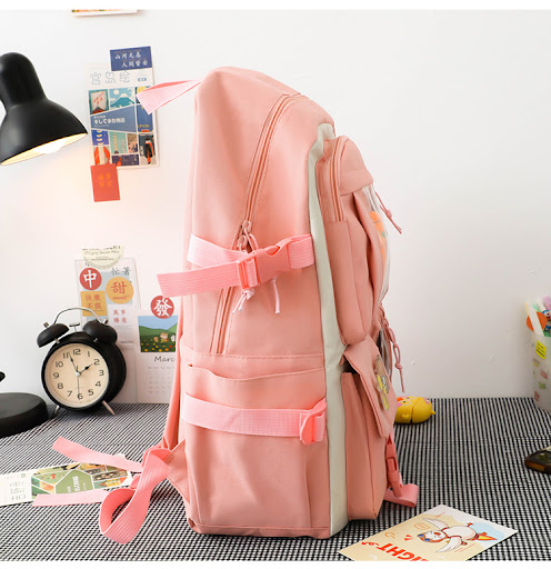 Title 30, Five-piece Lightweight Student Large Capacity B...