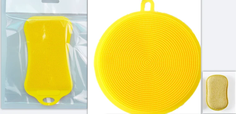 Brosse à vaisselle en silicone Nettoyage efficace et durable avec des poils doux Résistant à la chaleur Facile à nettoyer et désinfecter Idéal pour la vaisselle et plus