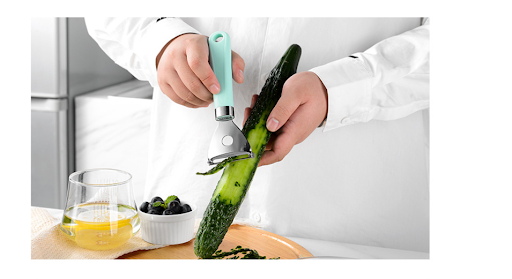 Title 7, Creative Plastic Handle Stainless Steel Kitchen...