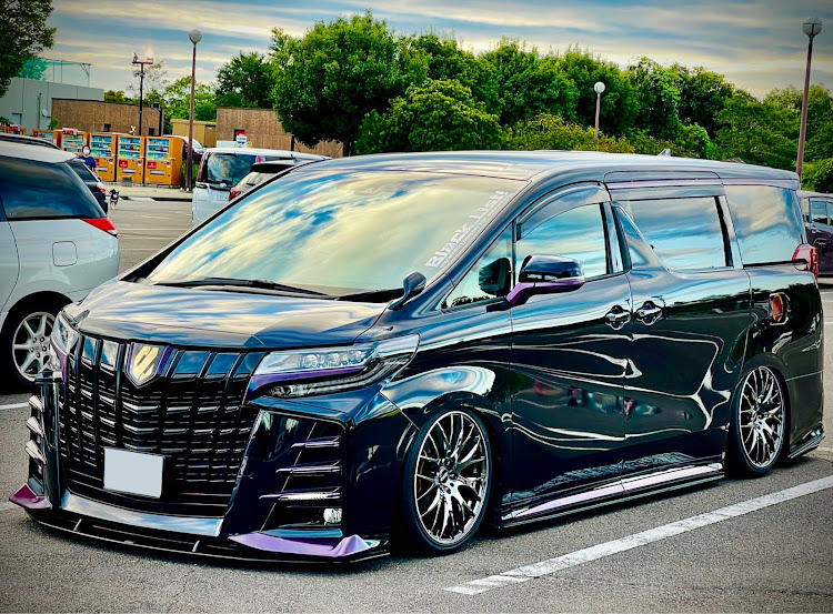 アルファードのホイール売ります・ホムラ2×9・HOMURA2×9・JET BLACK EDITION Ⅱ・ベストバイ2021に関するカスタム事例の投稿画像8枚目