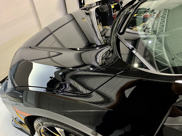 ☆トモ♪さんが投稿したシビックハッチバック・fk7・クリスタルブラックパール・洗車・磨き&コーティングに関するカスタム事例の投稿画像3枚目