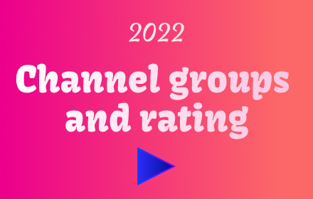 Channel groups and rating for YouTube™ subs Preview image 0