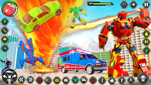 Screenshot Ambulance Dog Robot Mech Wars