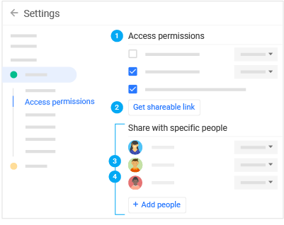 Compartilhar uma agenda