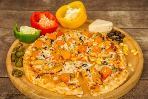 Mexican Chicken Loaded Pizza