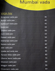 Mumbai Vada menu 2