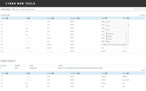 Cyber Web Tools