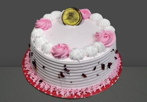 Rose Falooda Cake [Eggless]