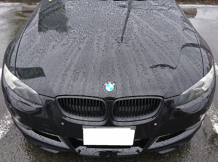 335i Cabrioletの雨☔・ガラスコーティングに関するカスタム事例の投稿画像1枚目