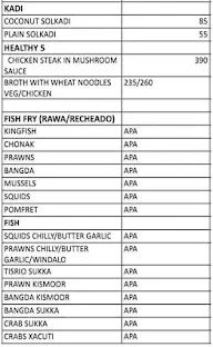 Biche Food Takeaway menu 1