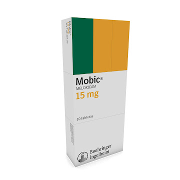 Mobic Meloxicam 15 mg Boehringer Caja x 10 Tabletas  