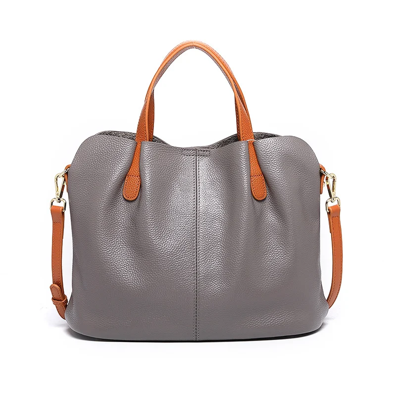 Title 2, Sac bandoulière femme en cuir de vachette à cou...