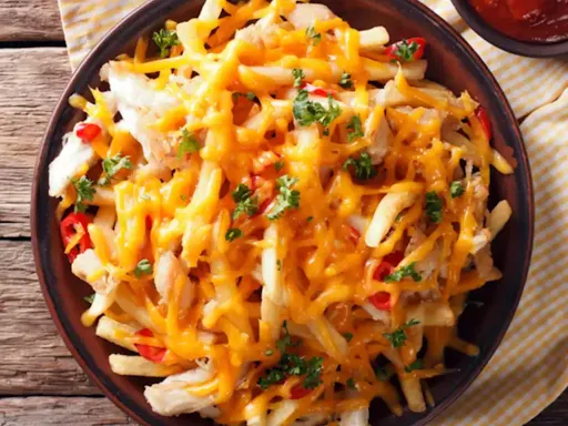 Cheesy Baked Fries