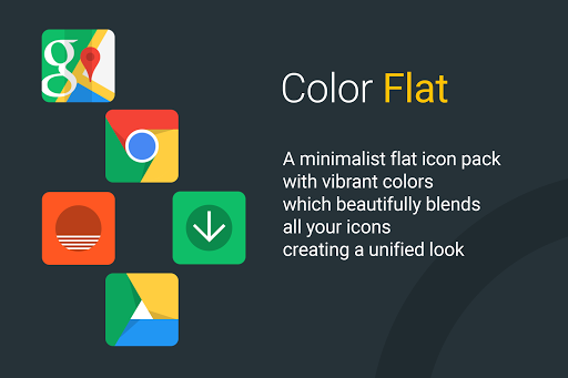 Color Flat - Icon Pack